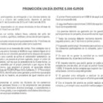 Bases 1 día entre 6000€ – 2015
